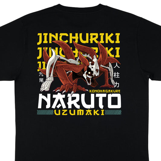 Naruto Volpe - Ninja delle 9 code (T-shirt ECO)