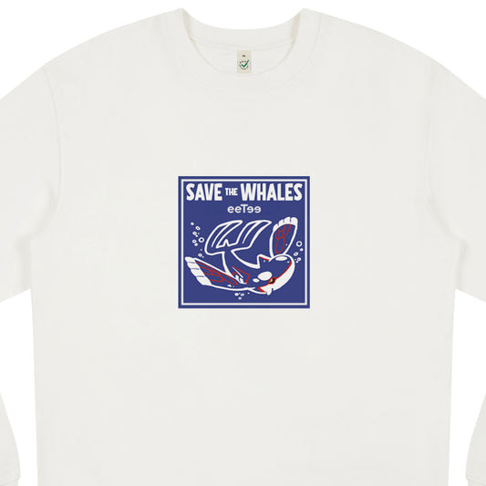 Save the whales - Felpa