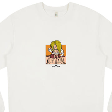 Sanji X Gigante Colossale - Cuoco colossale (Felpa ECO)